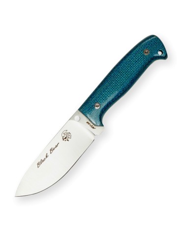 Couteau Blackbear Turquoise Lame Acier MV-58