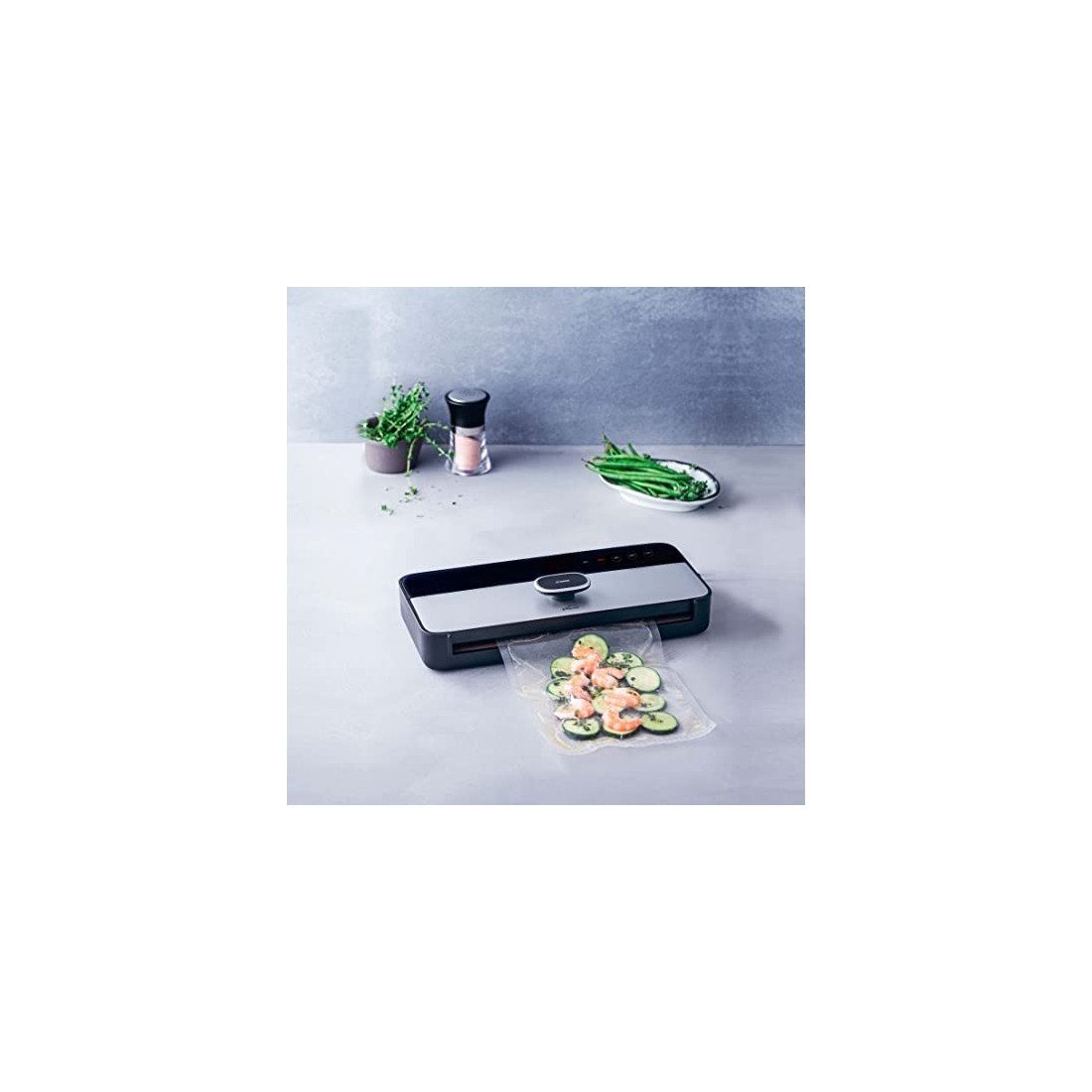 Embaseuse au Vide Lacor Smart - Conservez Aliments Frais...