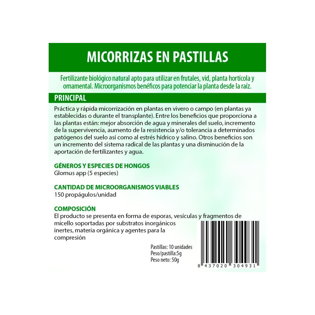 Micorrizae in Compresse - Nutrisci e Protetti le Tue Piante