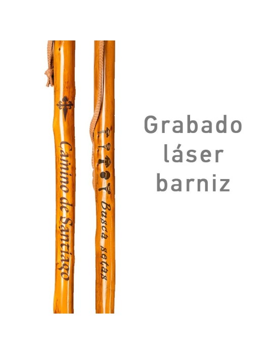 Chestnut Wood Kids Mountain Walking Stick - Lightweight...