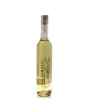 Garrafa de 50 cc de licor de cogumelos Cantharellus cibarius artesanal da Galiza.
