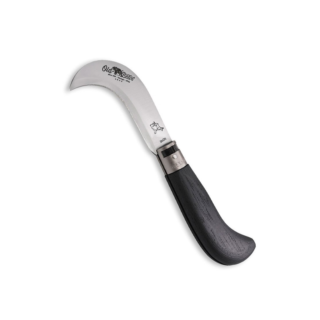 Coltello a Serramanico Old Bear 21 Nero - Eleganza e...
