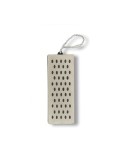 Afilador K25 de piedra diamante de 8 cm con cadena de bolas para navajas y herramientas pequeñas.