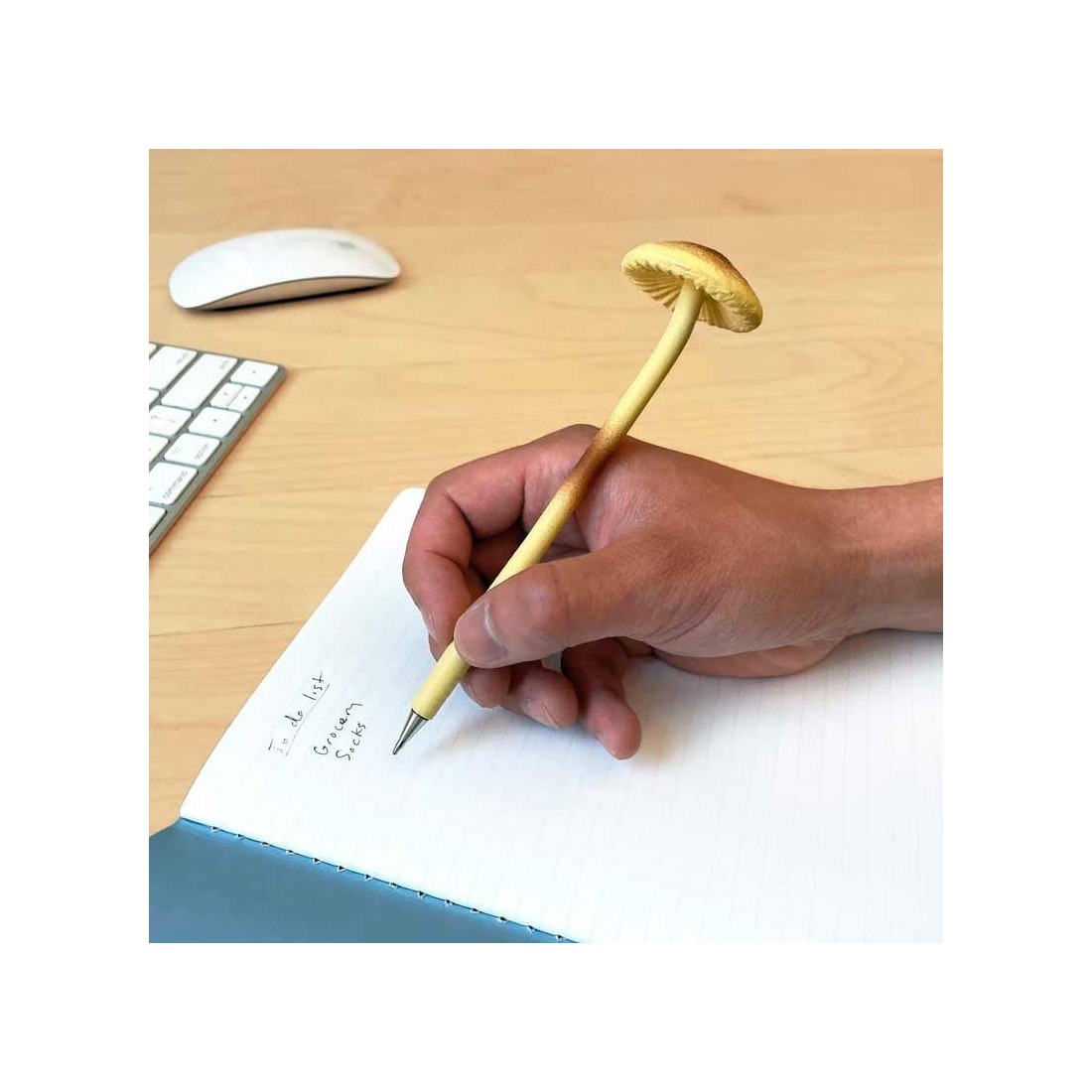 Unique Mushroom Shaped Pen Set - Fungi Design Writing Tool
