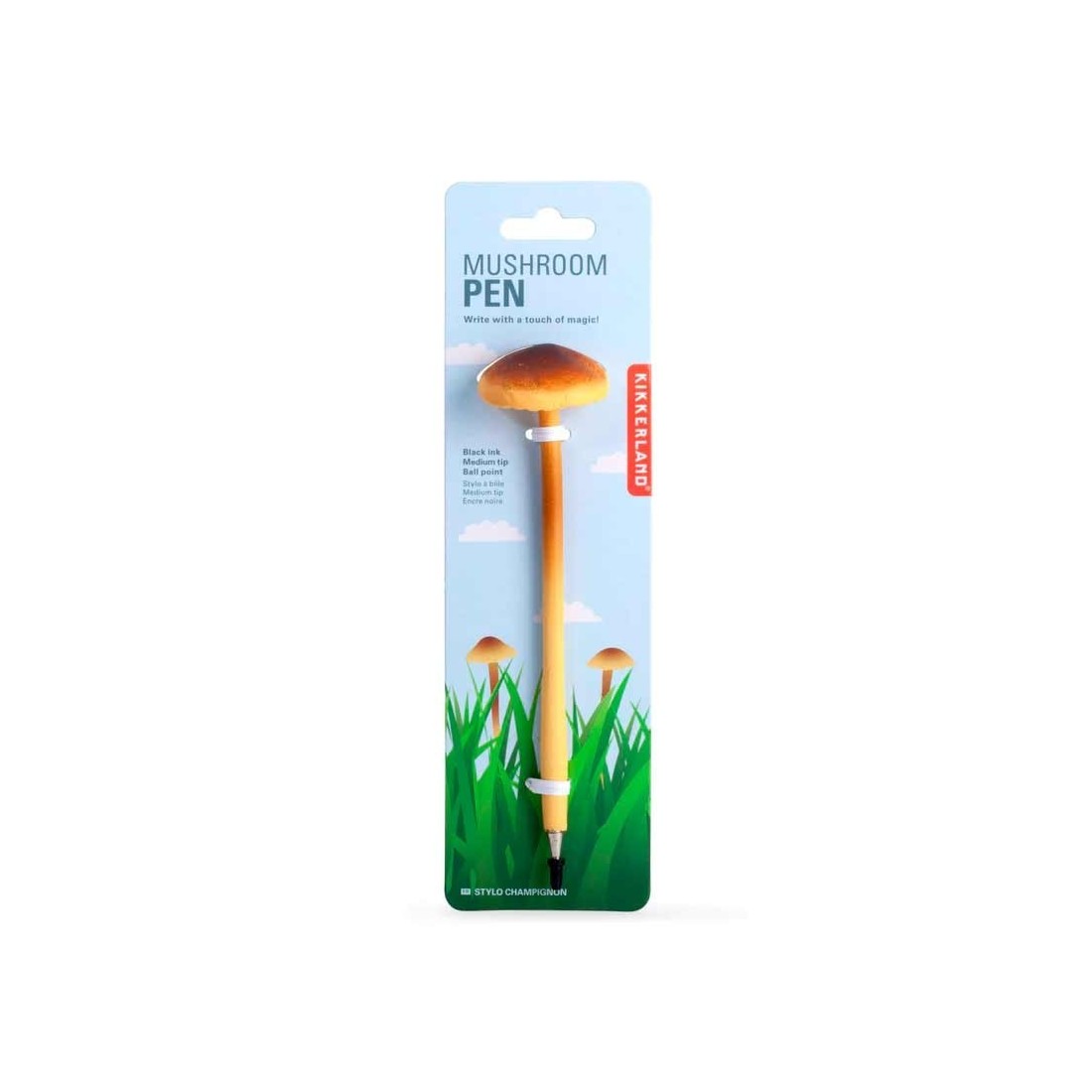 Stylo à Champignons Unique - Créativité & Design