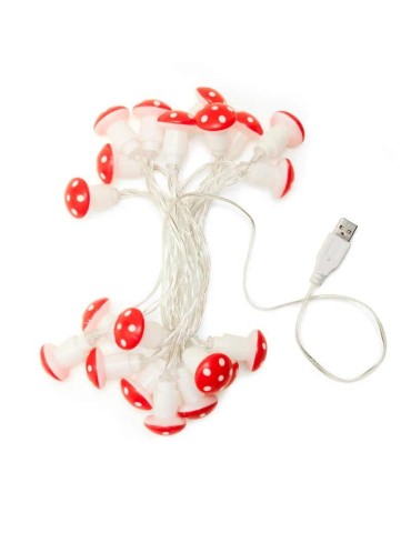 Lampes LED Champignons USB - Lot de 20 Magiques