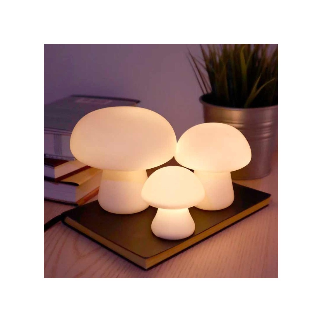 Große Pilzlampe | Stil und Wärme für Ihr Zuhause