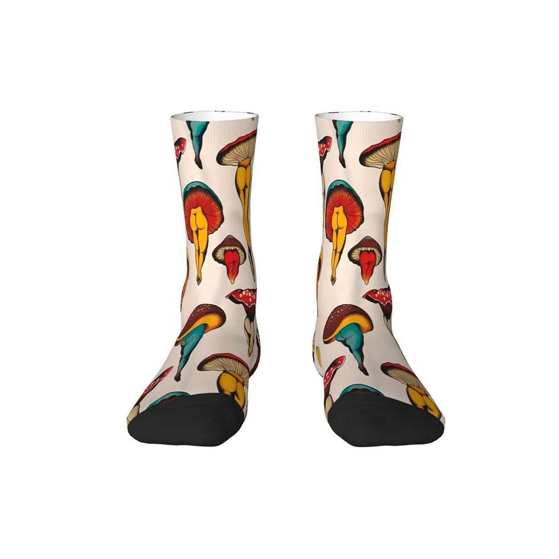 Unique Mushroom Printed Socks 06 | Original Design & Comfort
