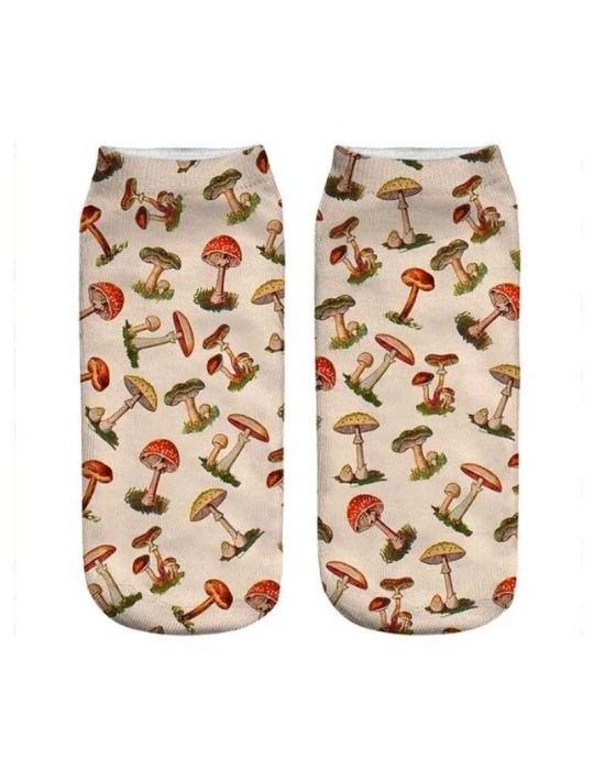 Fungi Printed Socks 07 | Unique Design & Comfort