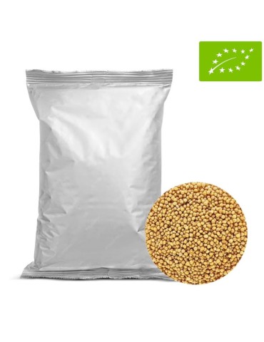 Organic Yellow Mustard Seeds Low Erucic Acid 1kg