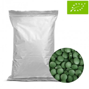 Spirulina Organic Tablets 500mg - 1kg