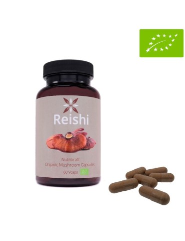 Reishi 60 Kapseln Bio 450mg | Natürliche Energie &... 2