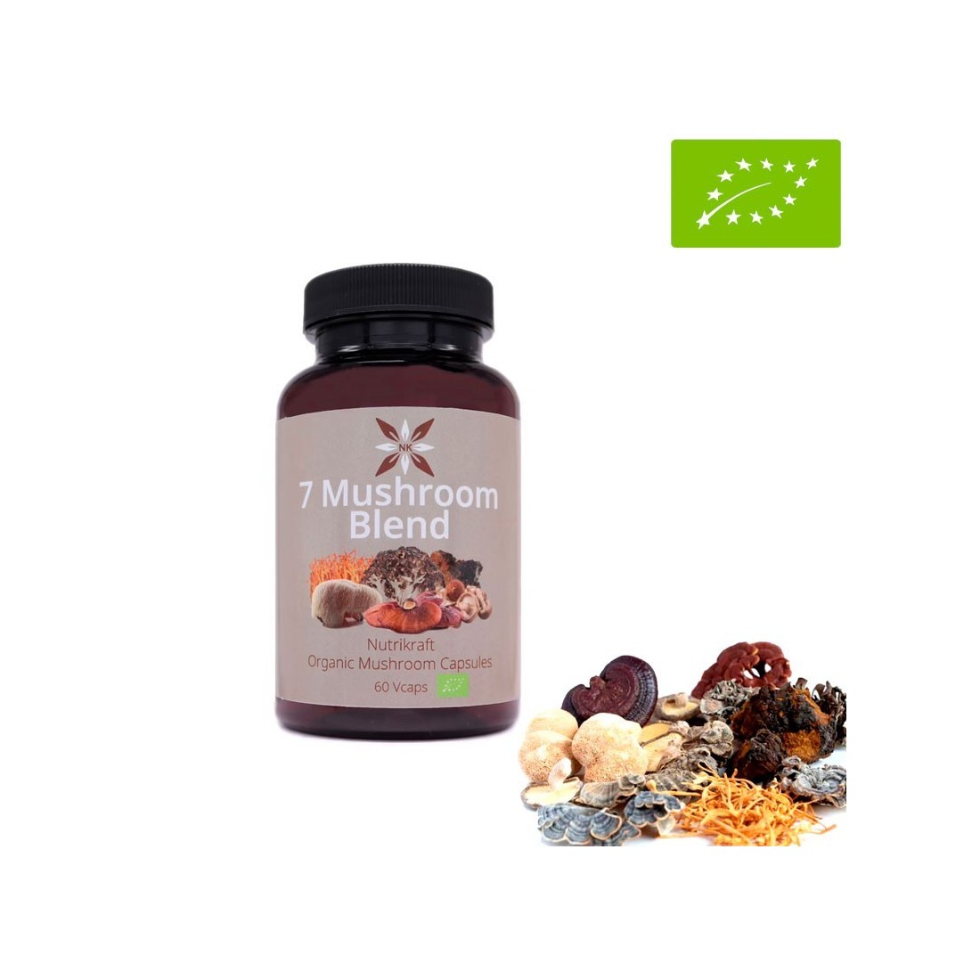 Mezcla 7 Setas Medicinales 60 Cápsulas Bio Mezcla 7 Setas Medicinales 60 Cápsulas Bio