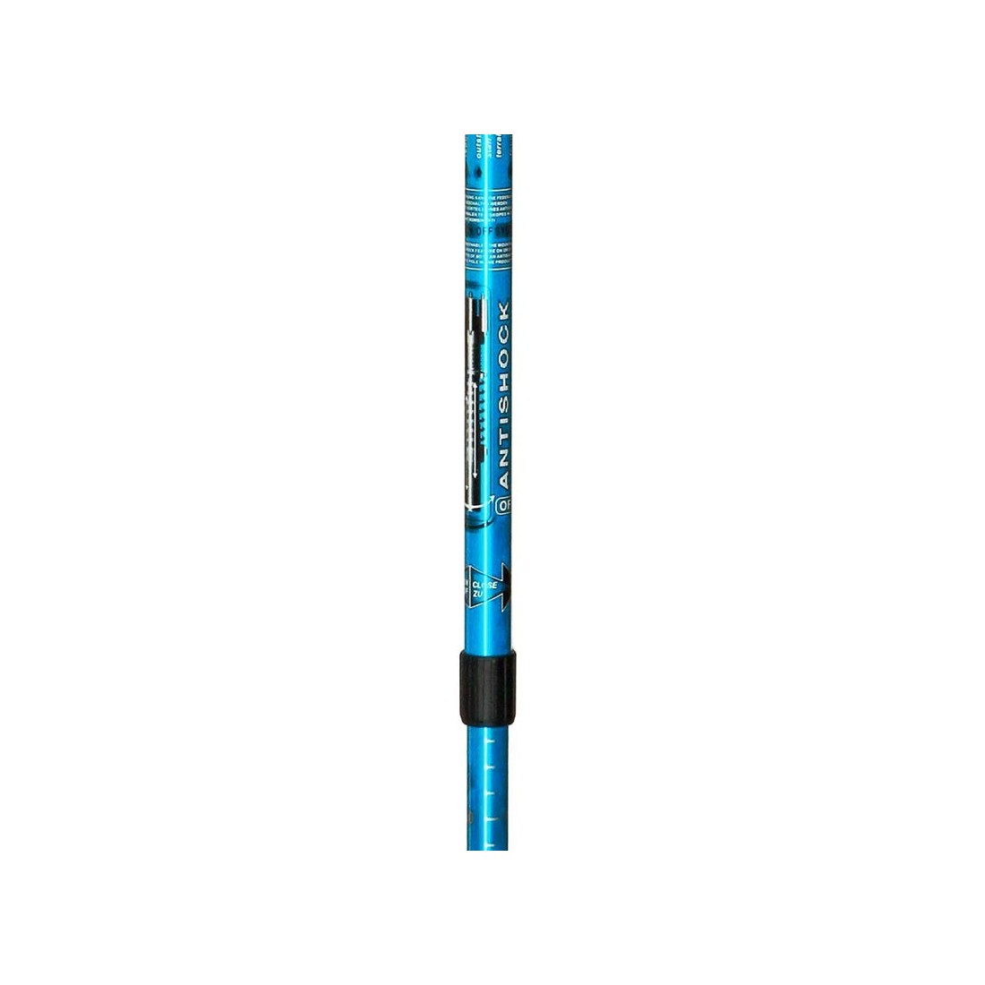 Aluminum Trekking Pole Blue - Foldable & Ergonomic