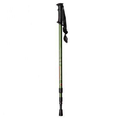 Baston trekking ALUMINIO plegable verde