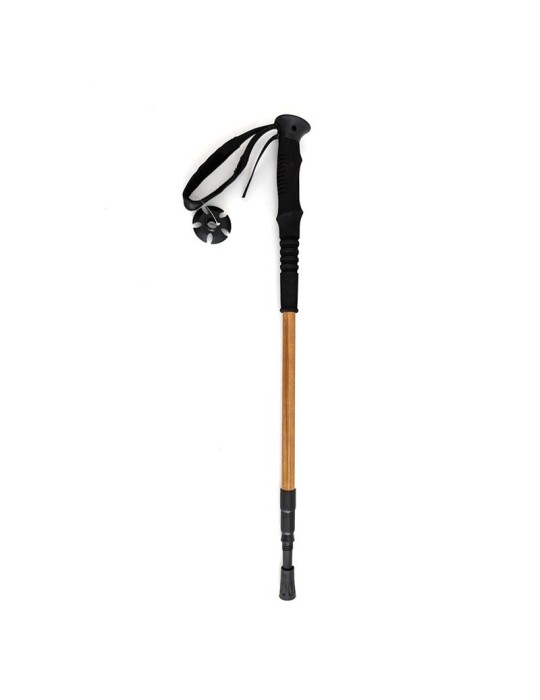 Foldable Aluminum & Wood Walking Stick - Lightweight &...