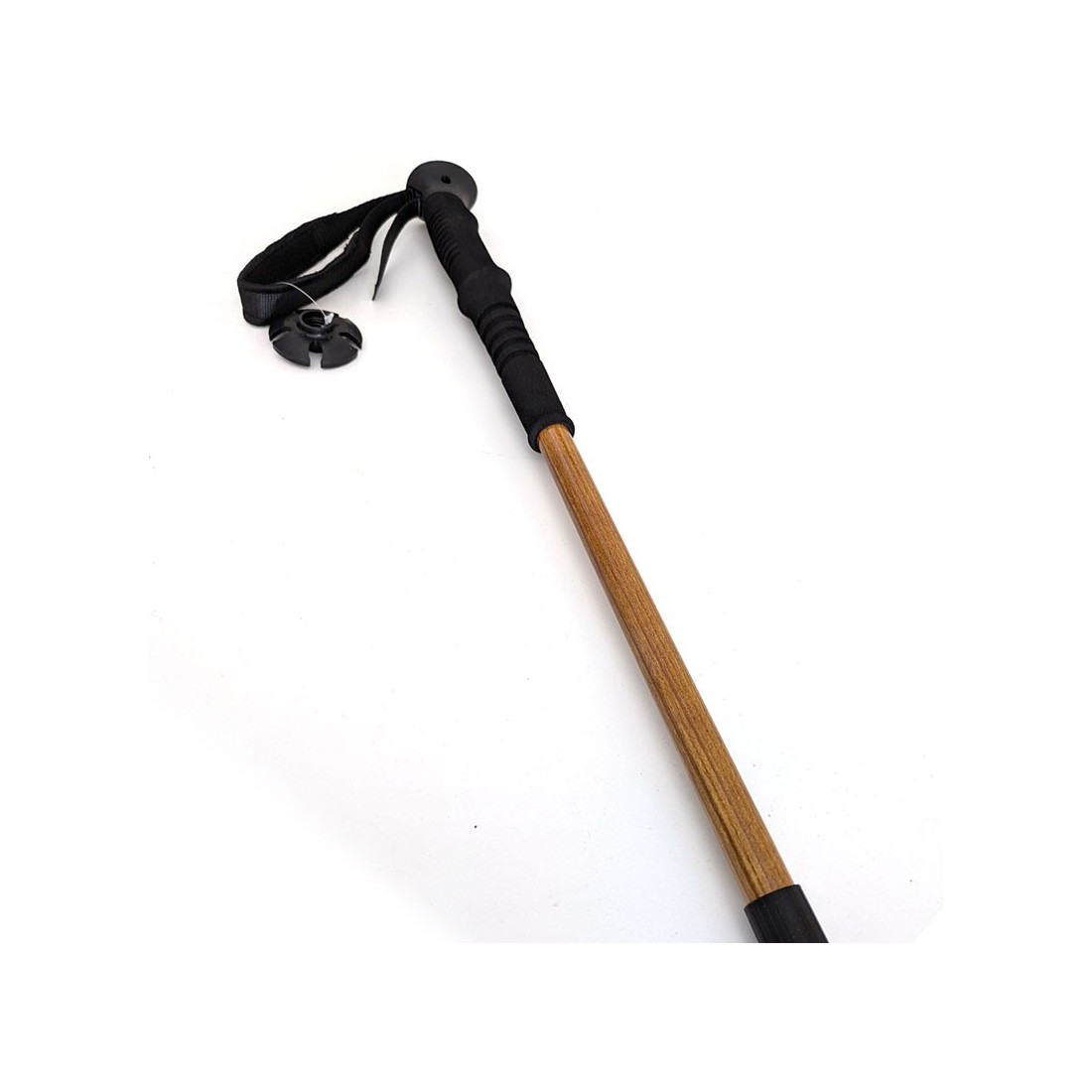 Faltsamer Wanderstock Aluminium & Holz – Stilvoll &...