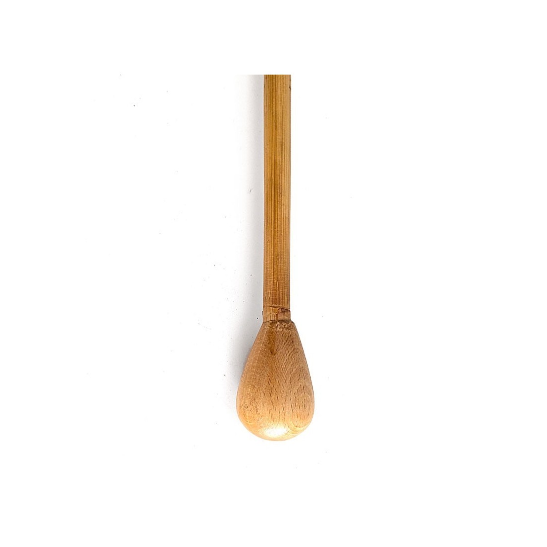 Canne de roseau avec pommeau en bois - Tradition & Sécurité