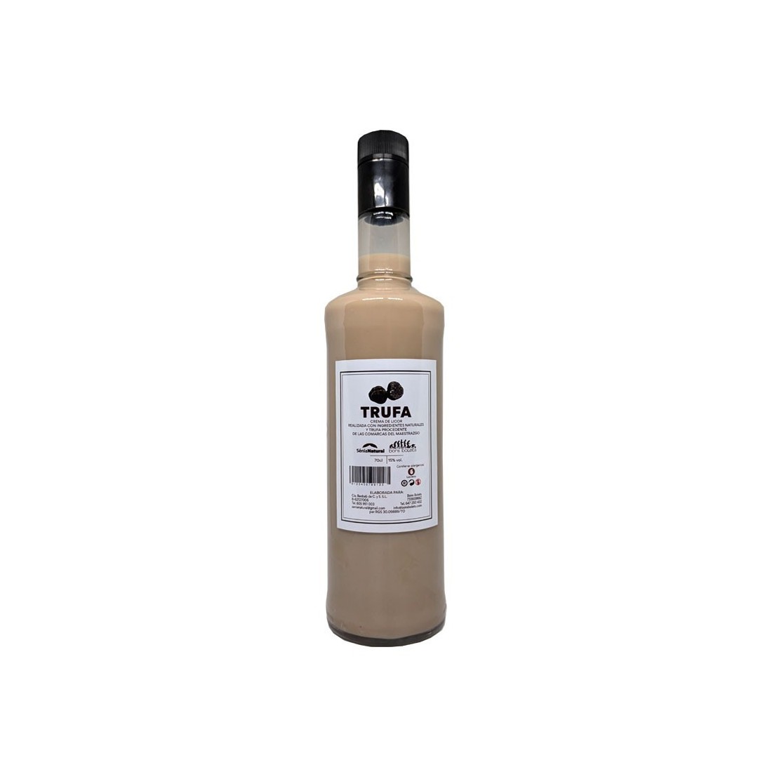 Black Truffle Liqueur Cream 70cc | Unique Experience