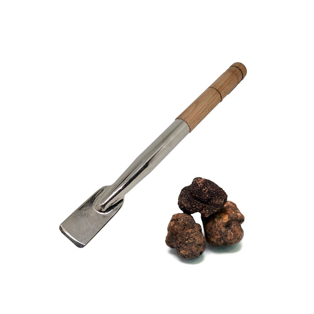 Couteau Truffier Fixe Lame 24cm Manche Bois Couteau Truffier Fixe Lame 24cm Manche Bois