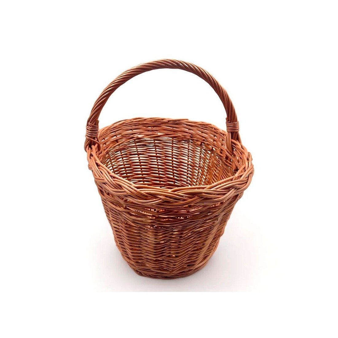 Panier Ovale Tressé en Osier | Élégant & Polyvalent
