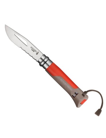 OPINEL Navaja Outdoor Terra-Rosso - Coltello Multiuso...