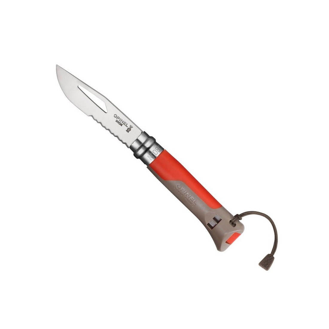 OPINEL Navaja Outdoor Terra-Vermelha Resistente OPINEL Navaja Outdoor Terra-Vermelha Resistente