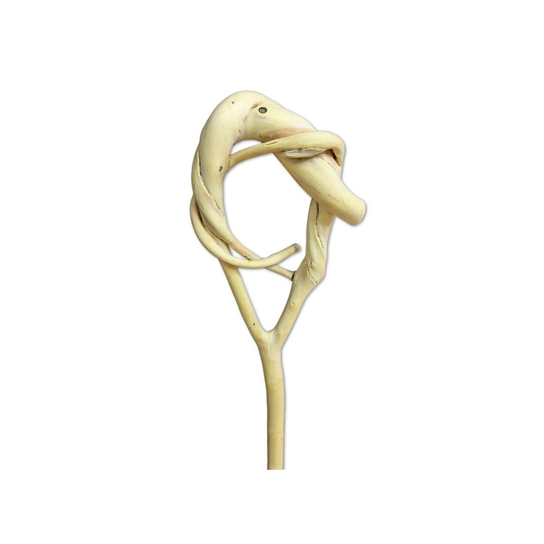 Handcrafted Olive Wood Walking Stick N7 | Unique &...