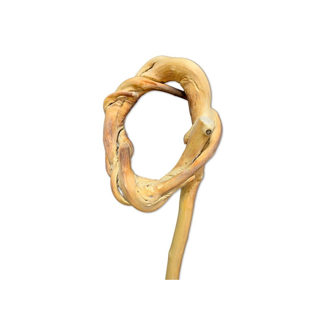 Handgefertigter Olivenholzstock – Stil & Funktion