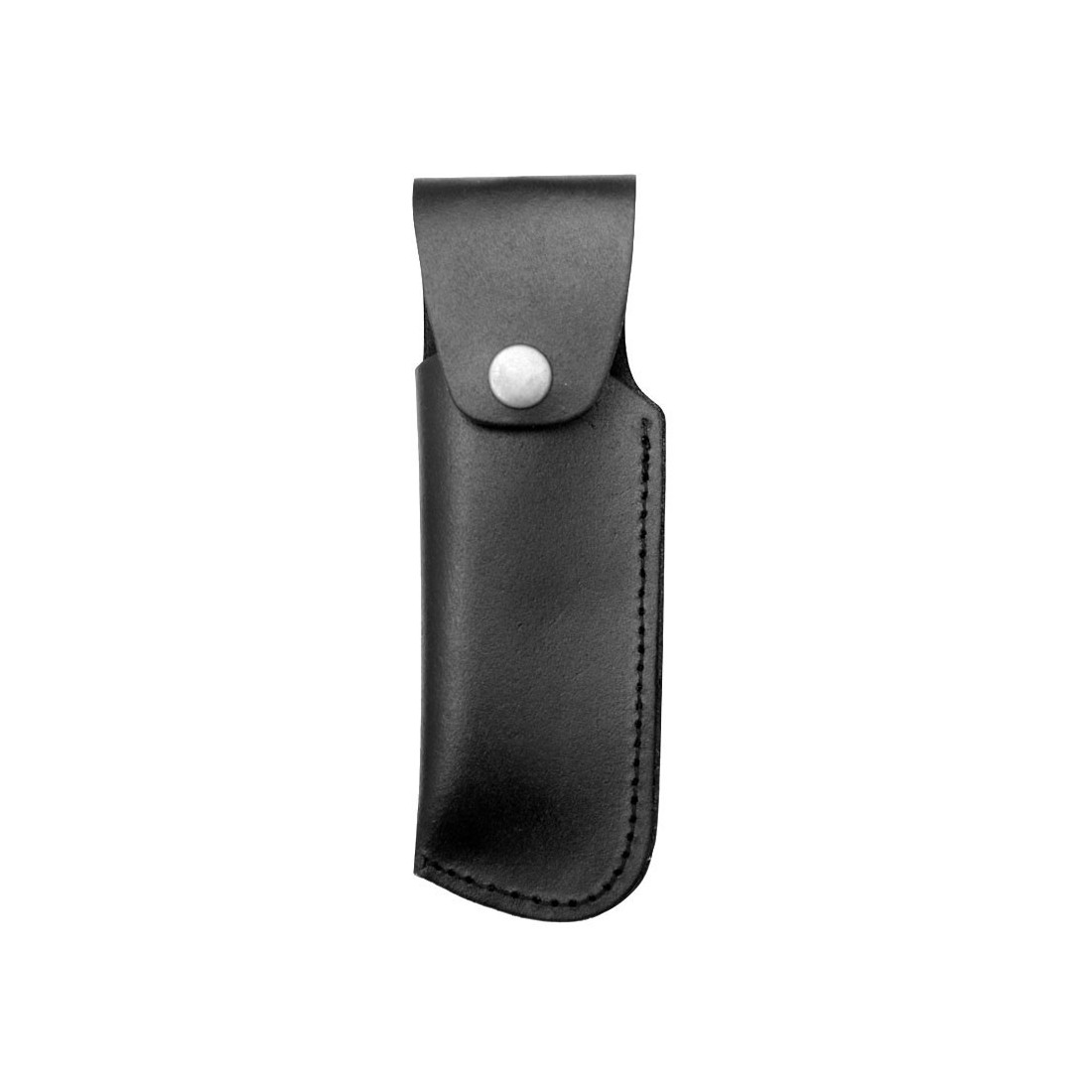 Capa de Couro Preto 18x6cm - Proteção Elegante Capa de Couro Preto 18x6cm - Proteção Elegante