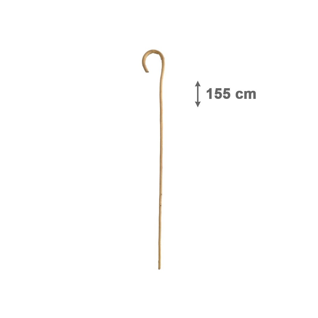 Lledoner Wood Pilgrim Walking Stick 155cm | Support &... Lledoner Wood Pilgrim Walking Stick 155cm | Support &...
