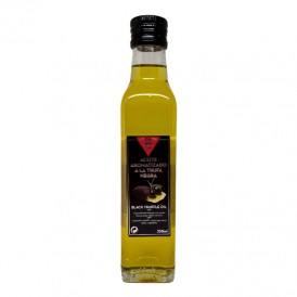 Olive oil with black...