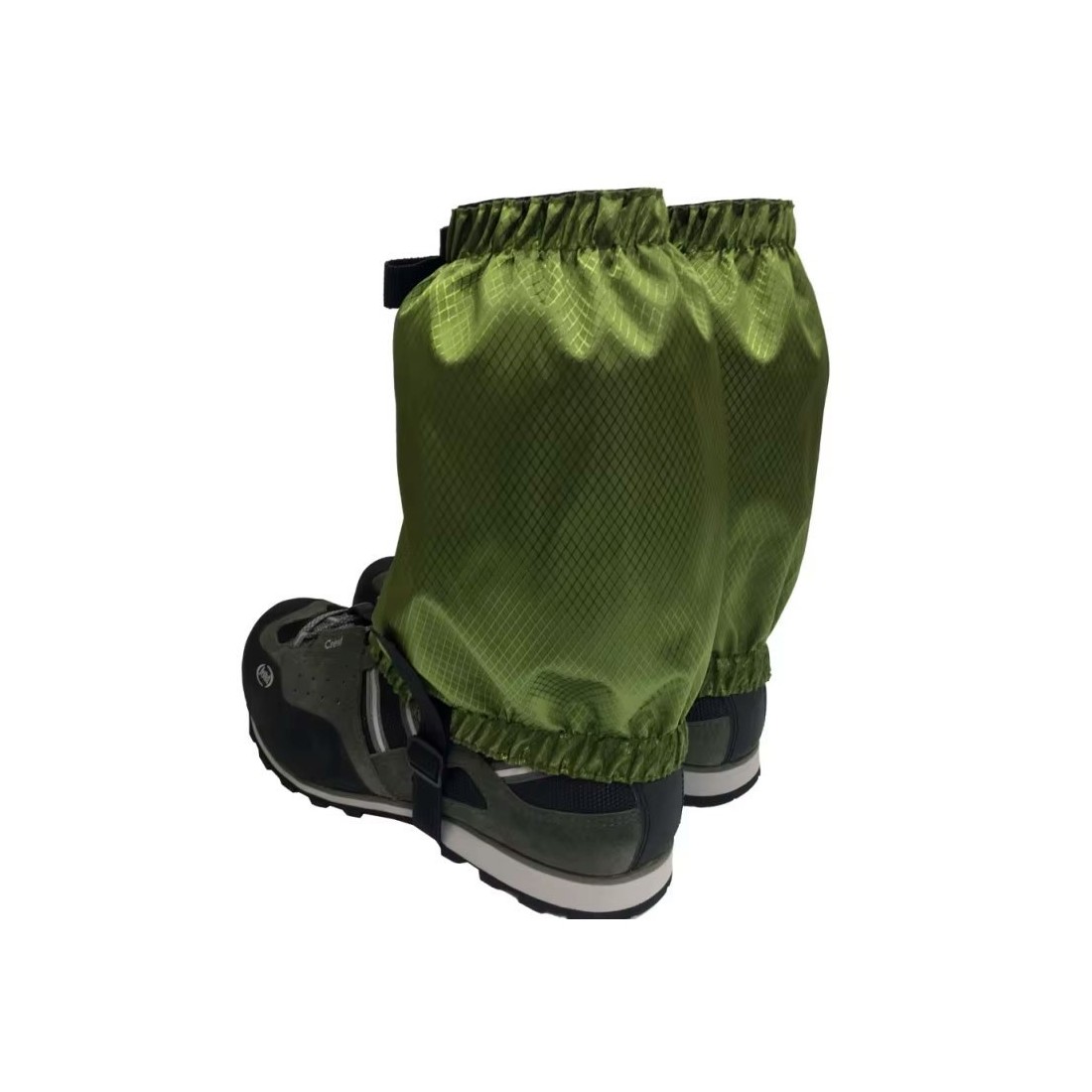 Kurze grüne Gamaschen - Outdoor-Schutz & Stil