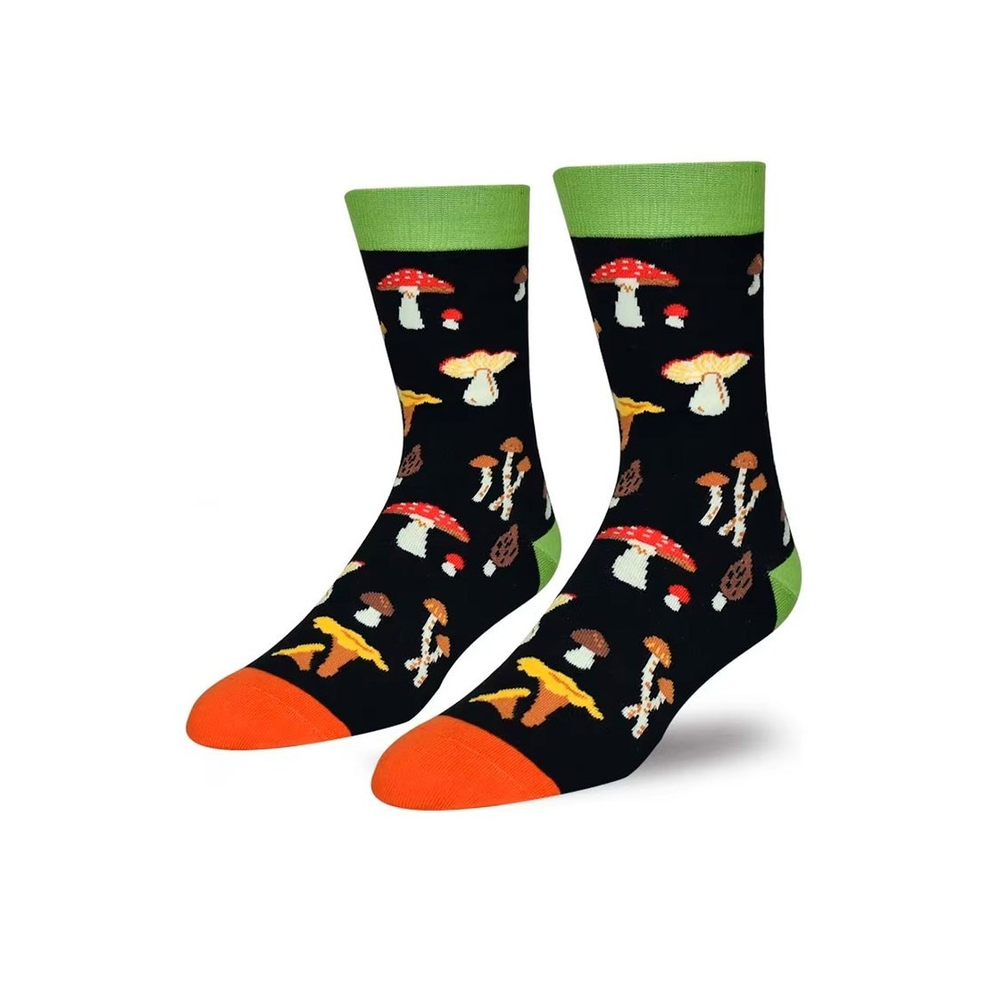 Mushroom printed socks 08