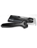 Messerschärfer aus Wolframkarbid mit ergonomischem, rutschfestem Aluminiumgriff.
