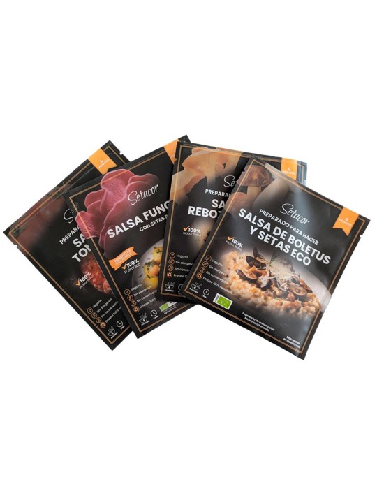 Eco Mushroom Sauce Pack - Setacor Gourmet Natural Eco Mushroom Sauce Pack - Setacor Gourmet Natural