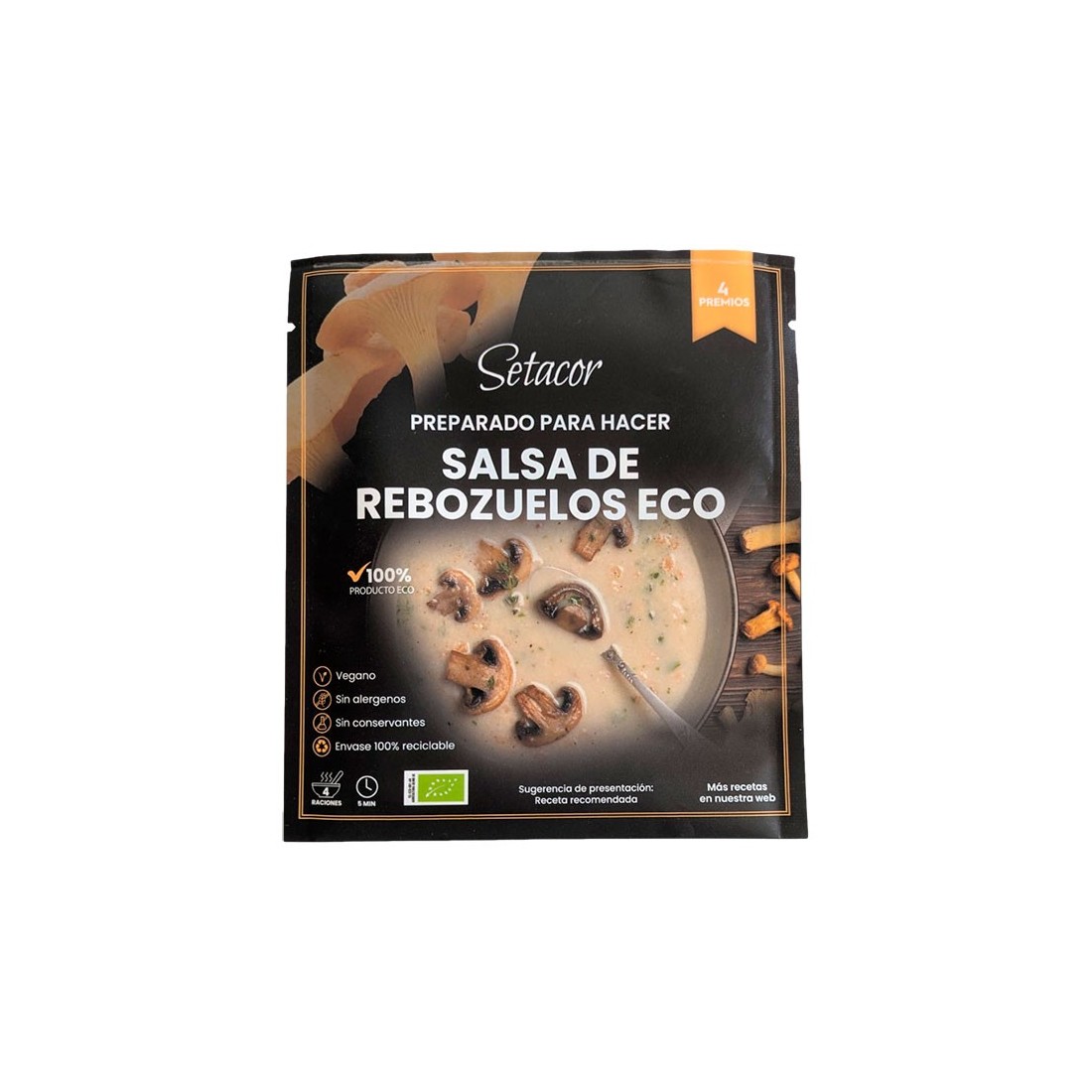 Organic Chanterelle Sauce | Authentic and Healthy Flavor