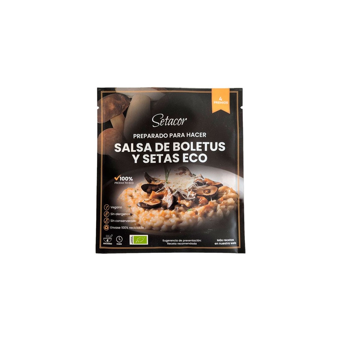 Molho de Boletos e Cogumelos ECO | Sabor Natural e Saudável Molho de Boletos e Cogumelos ECO | Sabor Natural e Saudável