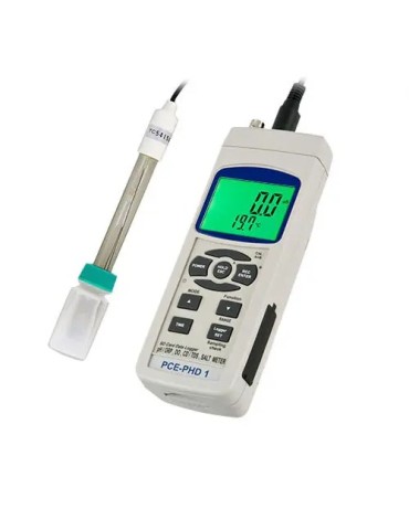 Mesureur de pH PCE-PHD 1-PH : Qualité d'eau précise