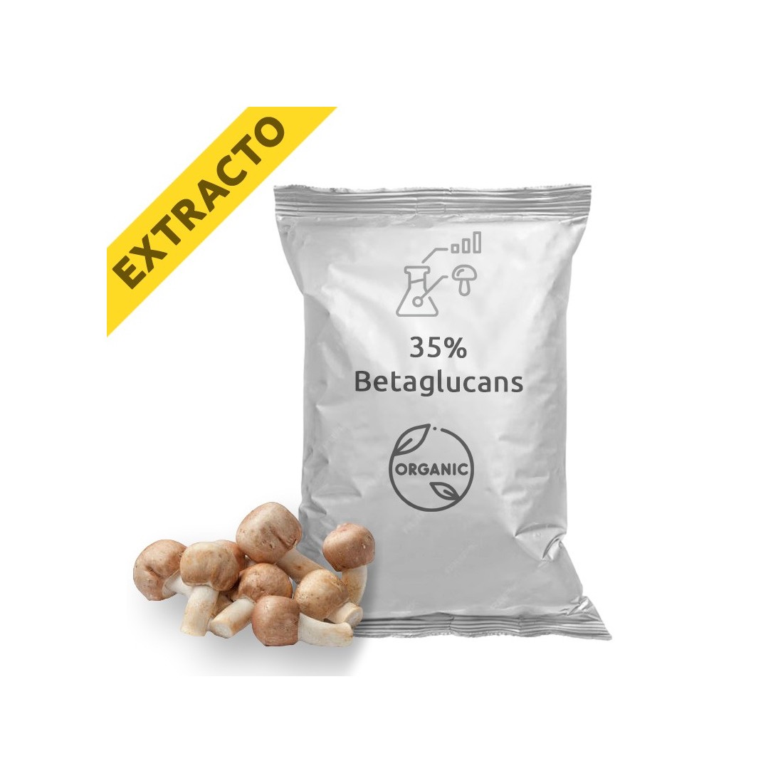 Bio Agaricus Blazei Extrakt - Natürliche Vitalität