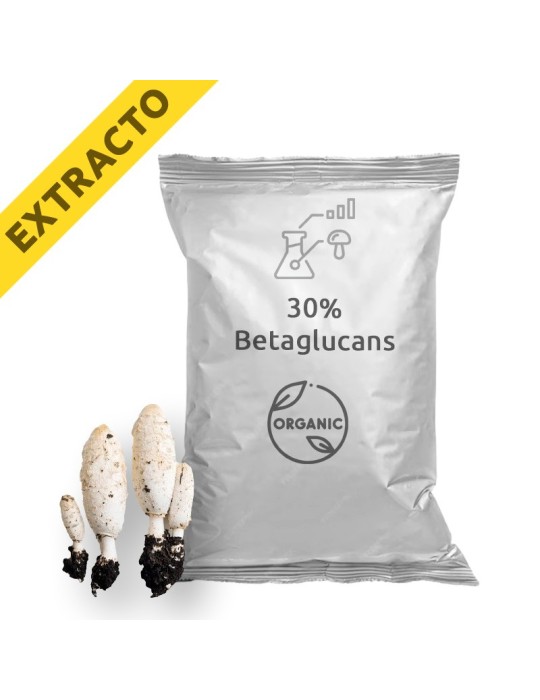 Extrato de Coprinus comatus Orgânico e Standard - Saúde Natural