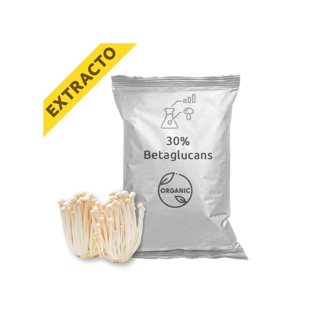 Estratto di Flammulina velutipes Enoki - Salute Naturale