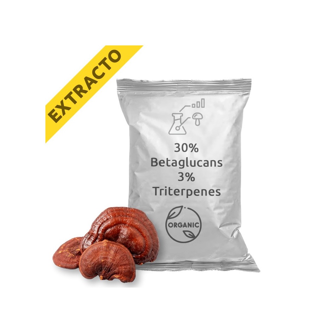 Bio Ganoderma lucidum Reishi Extrakt 55g