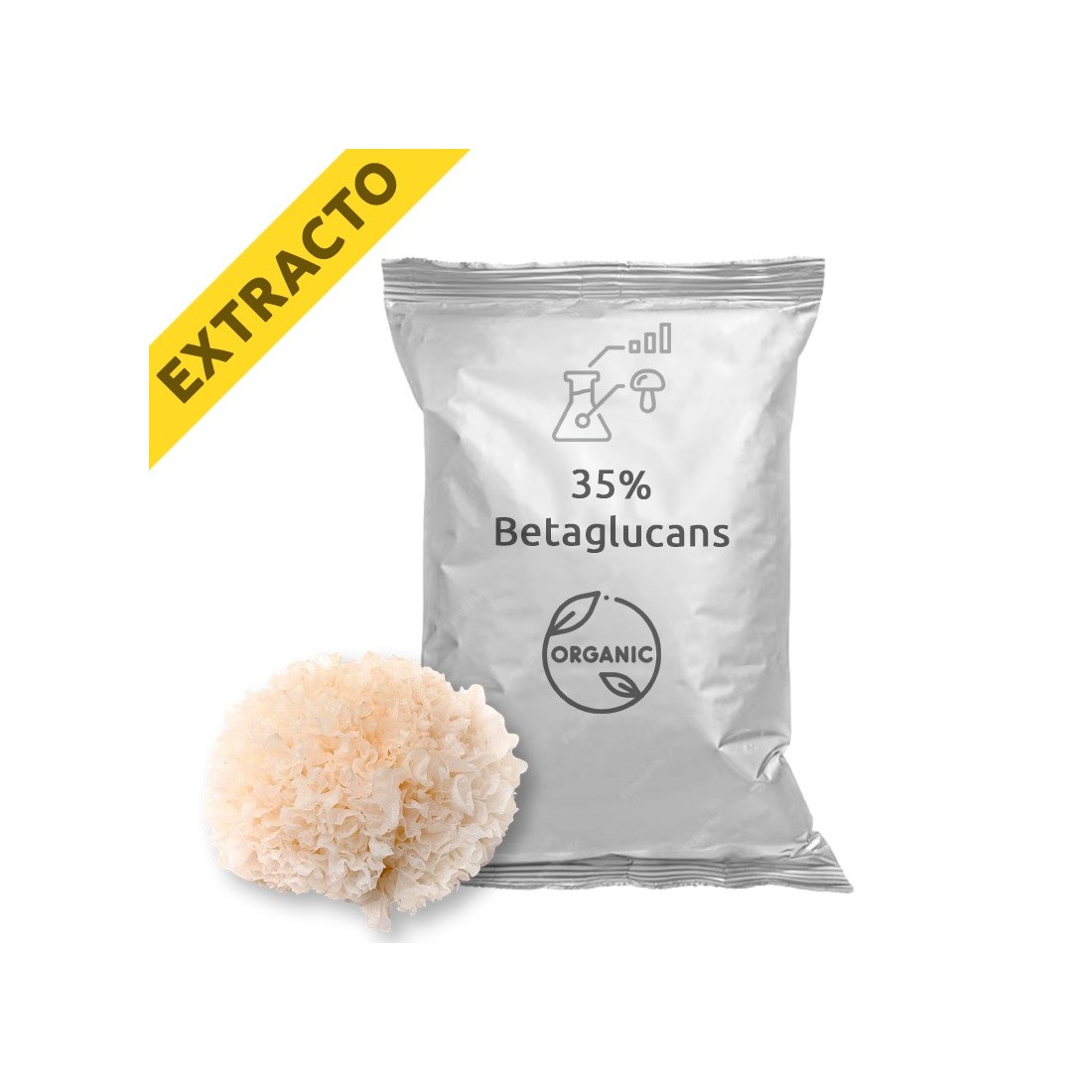 Organic Tremella fuciformis Extract PRO - Beauty and Wellness