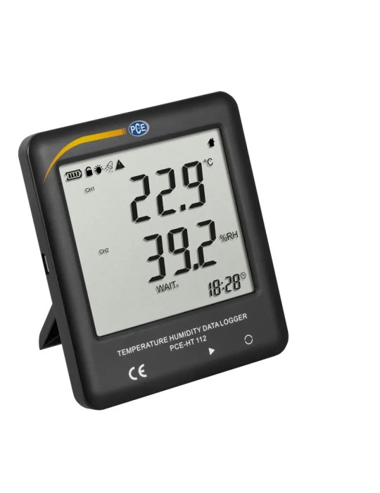 Termohigrómetro PCE-HT 112: Controla tu Ambiente Saludable Termohigrómetro PCE-HT 112: Controla tu Ambiente Saludable