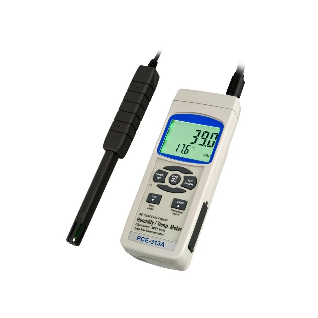 Termohigrómetro PCE-313 A: Controla Temperatura y Humedad Termohigrómetro PCE-313 A: Controla Temperatura y Humedad