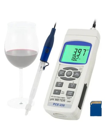 Medidor de pH PCE-228WINE - Precisão e Versatilidade