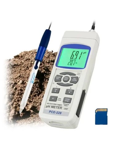 PCE-228SLUR pH Meter - Precision and Portability