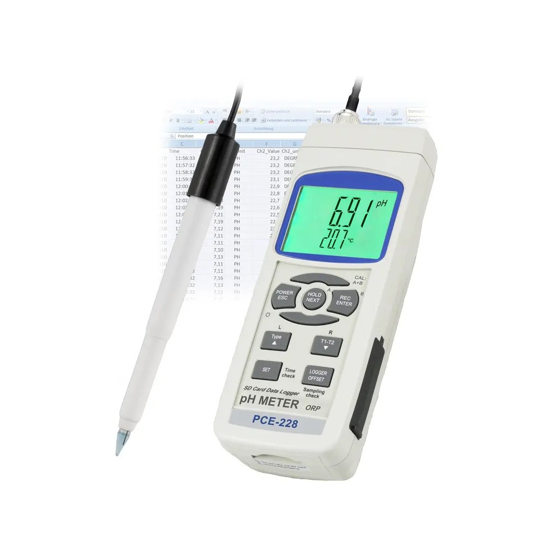 Medidor de pH PCE-228S: Precisión para tus Cultivos Medidor de pH PCE-228S: Precisión para tus Cultivos