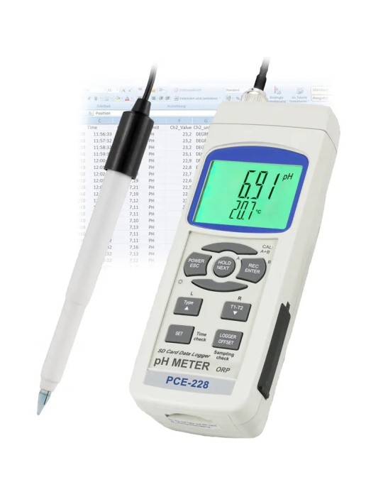 Medidor de pH PCE-228S: Precisión para tus Cultivos Medidor de pH PCE-228S: Precisión para tus Cultivos